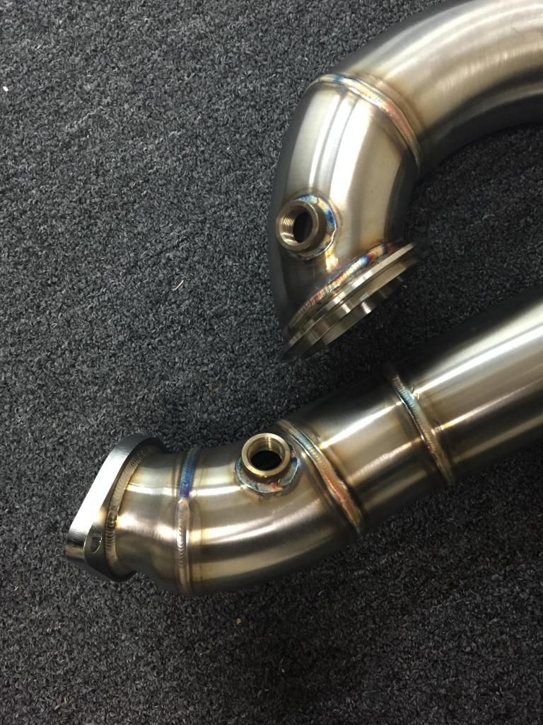 arm catless downpipes n54